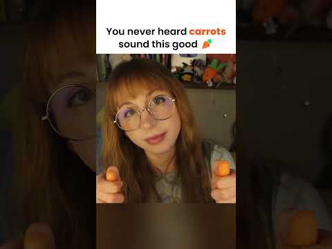 Scratching carrots #asmr