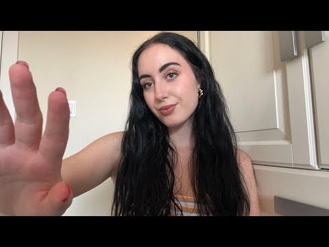 lofi asmr ~ visuals, hand & mouth sounds for sleep #asmr 