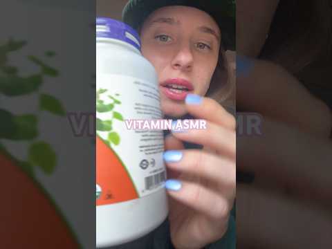 My top 3 vitamins for the day #asmr #visualtingle #asmrsounds #asmrtapping #asmrsleep #asmrtingles