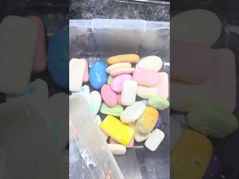 Soap ASMR Time Relax ❤️💚 #asmr #soap #rainbowsoap #satisfying #justsoaps #justsoaps #asmrsoap
