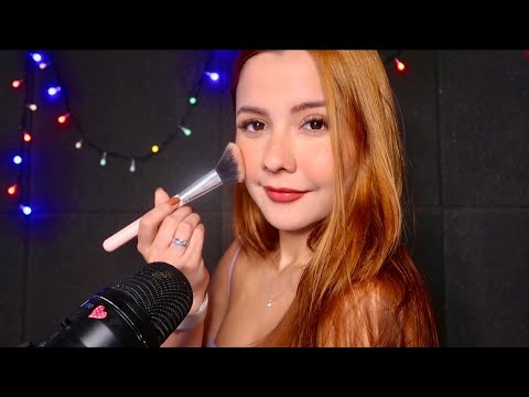 ASMR MAQUIANDO E CONVERSANDO BEM CALMINHO PRA VOCÊ RELAXAR