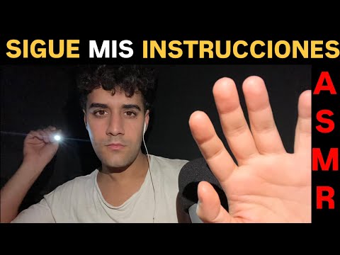 Sigue mis instrucciones || mouth sounds || SIN ANUNCIOS durante el vídeo || ASMR