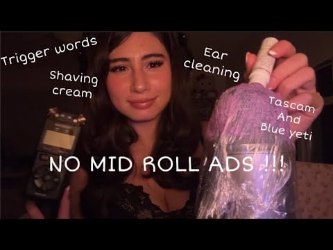 ASMR ~ Its 2 AM go to sleep! NO ADS ( Top tingliest  triggers in the ASMR community)