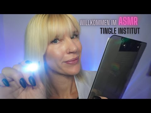 ASMR Willkommen im Tingle Institut - Entspannte Studie mit Triggerbewertung (DOCTOR ROLEPLAY)