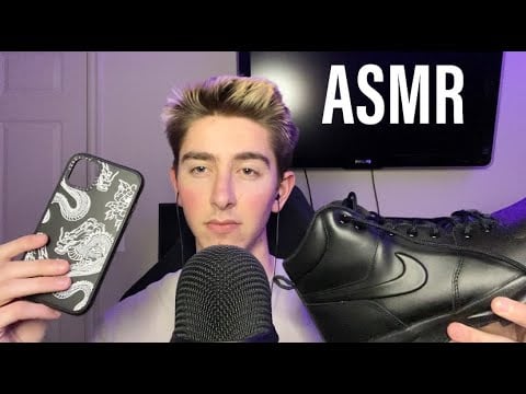ASMR Whisper Ramble with Fast Hand Sounds and Tapping Tingly Triggers