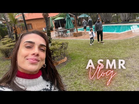 ASMR VLOG | CHÁCARA COM AMIGOS E CINEMINHA