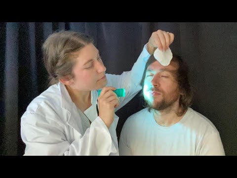 [ASMR] RELAXING Sensory Medical Exam | 5 Senses — Touch, Sight, Sound, Smell & Taste