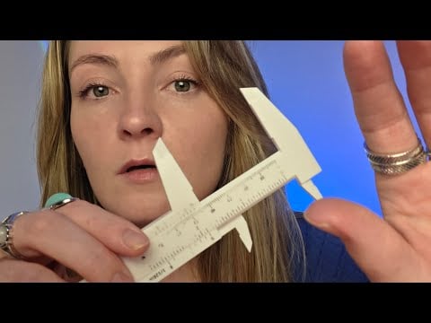 ASMR Chaotic Measuring Your Face 