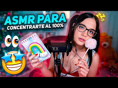 ASMR PARA ESTUDIAR Y CONCENTRARTE AL 100% 📚 | Staryuuki