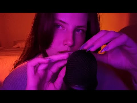 ASMR Tickling Your Brain 🧠✨ (bare mic tapping & clicky whispers)