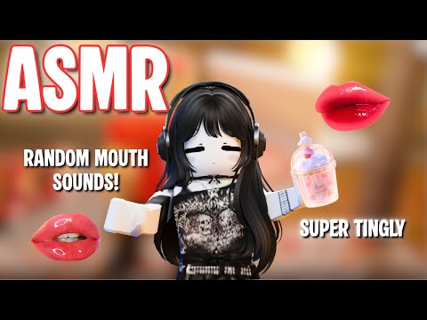 Roblox ASMR - RANDOM and CRISPY Mouth Sounds 💤