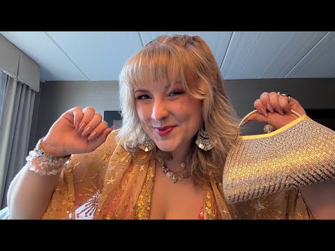ASMR Nail Tapping + Scratching on Jewelry and Reinstones for Sleep 😴 Lofi Tingles 🫧
