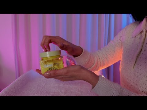 ASMR |  Masaje de manos relajante y placentero con BROCHAS, CREMA y ACEITE  | Love ASMR en español