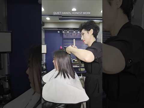 A Calm and Relaxing Hair Salon ASMR