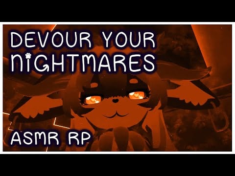 Sleepy Paralysis Demon Devours Your Nightmares [VR ASMR][Mic Scratch][Noms][Soft Spoken][Roleplay]