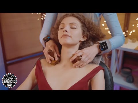 Serene Touch of Calm ASMR Massage by Barber Lady Angelica for Skinny Girls
