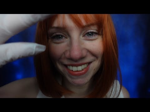 ASMR - Thorough Eye Exam Follow the light - Anticipatory Whispers 
