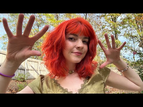 ASMR OUTSIDE⋆˚✿˖° LOFI Hand Movements, Camera Tapping, Positive Affirmations +