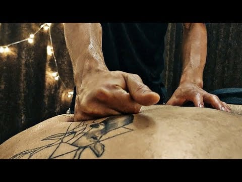 ASMR Back Massage / Relaxing and Deep Techniques