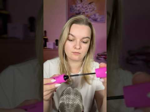 Сделаю тебе макияж кисточками #асмртриггеры #асмр