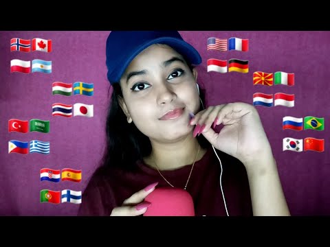 ASMR Whispering in 35+ Different Languages