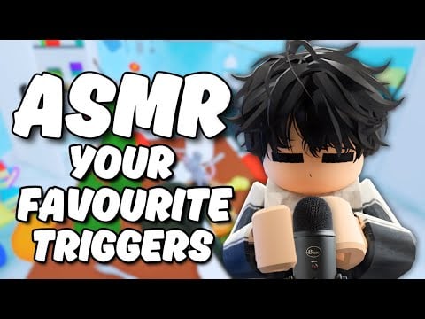 Roblox ASMR ~ Your FAVOURITE Triggers (i try to whisper) 👄💤