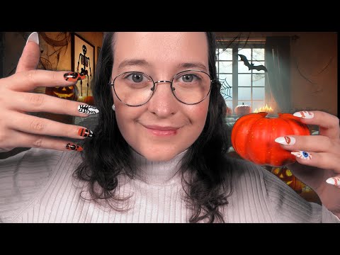 ASMR Tapping & Scratching mit langen Halloween-Nägeln 🎃👻