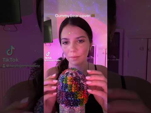 Gummy bear cover 🐻 #asmr #relax #triggers #asmrvideos #tingles #relaxingtriggers #asmrtriggers