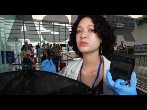 ASMR você foi parado no aeroporto ✈️