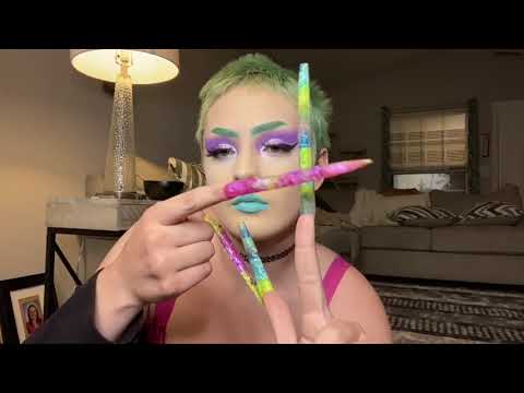 ASMR WITH MY NAILS PT. 3.5💅🏼✨(no talking)❤️