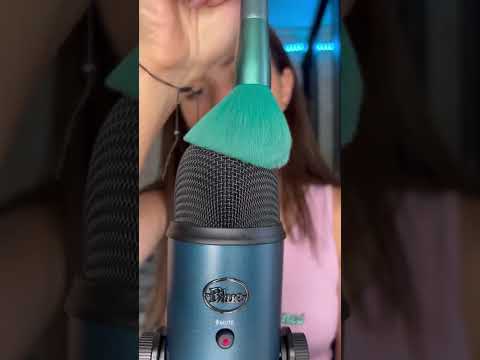 Asmr brushing microphone #asmr