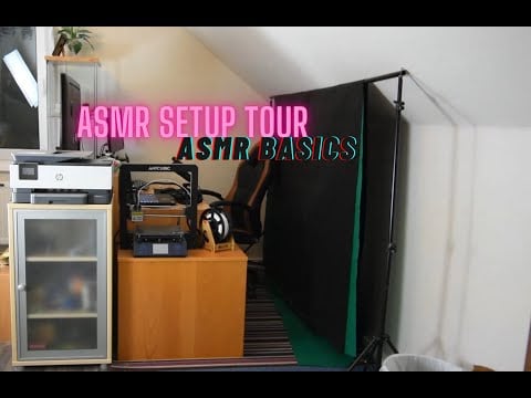 [ASMR] Setup Tour | Deutsch/German | By ASMR Basics | Special