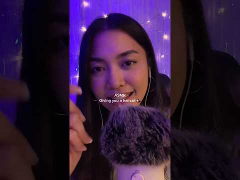ASMR - giving you a haircut 💇🏻‍♀️