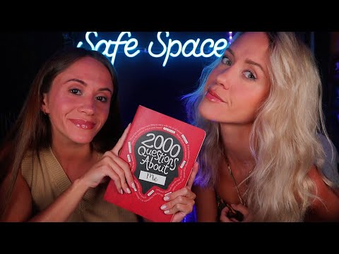 ASMR / Asking My Sister Questions (pure whispering)