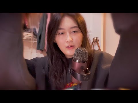 ASMR 🗣 whisper reading to you *audible*