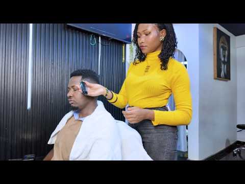 ASMR: I Came for a Haircut… But This Lady Barber Went ALL OUT!