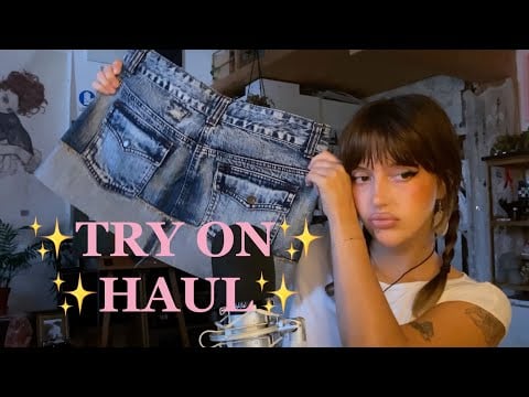 ASMR ITA😴try on haul whispering rilassante per farti dormire