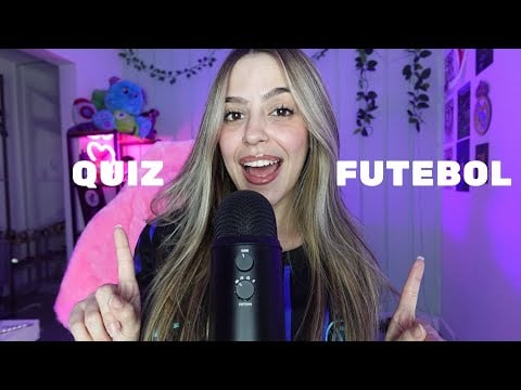 ASMR TESTANDO SEUS CONHECIMENTOS EM FUTEBOL ⚽️