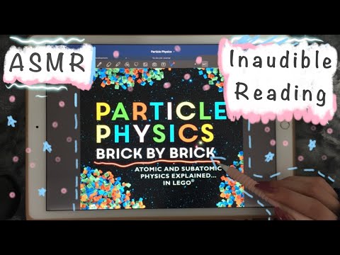 ASMR - Inaudible Whisper - Tracing - iPad writing sounds - Clicky Mouth Sounds