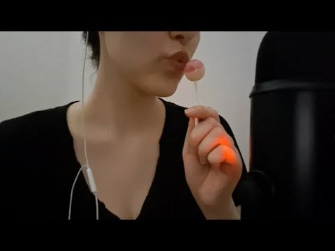 asmr brain melting lollipop mouth sounds 🍭 (no talking)