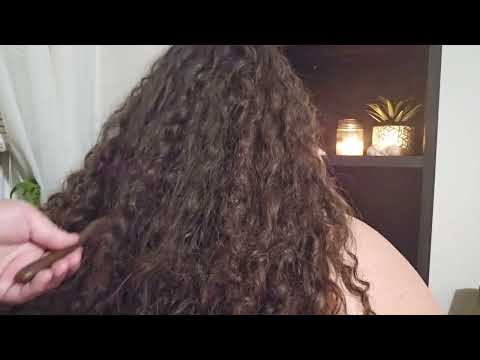 🪴 ASMR Strap Adjustments, Back Attention & Hair Play 🪴