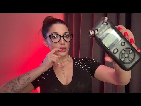 ASMR Tascam Inaudible Whispering 🤫 Sleep, Relaxation & Tingles