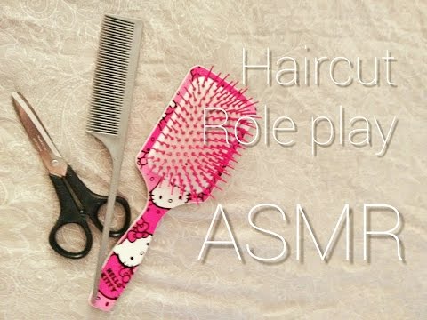 ASMR (Português) Role Play Haircut ✄ Corte de cabelo Binaural