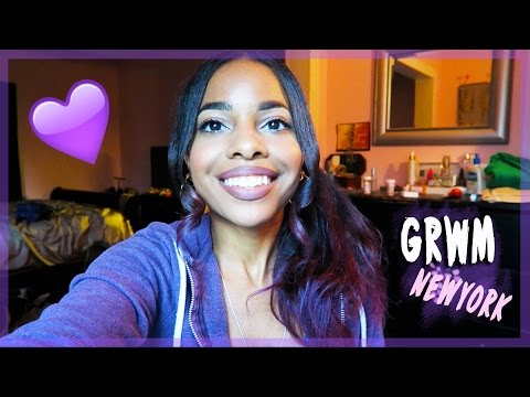 GRWM CHIT CHAT: Home in NY, Growing My Channel!! ♥