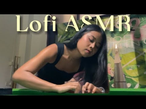 ASMR tapping & scratching The pool table -Lofi asmr