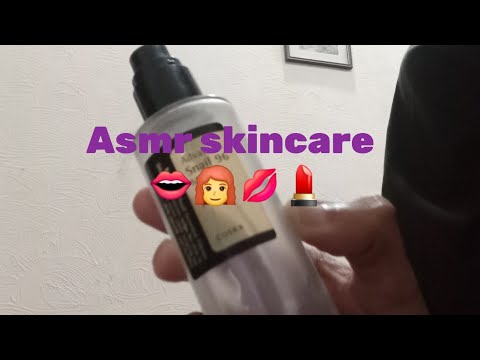 Asmr doing your skincare ✨️ with mouthsounds 