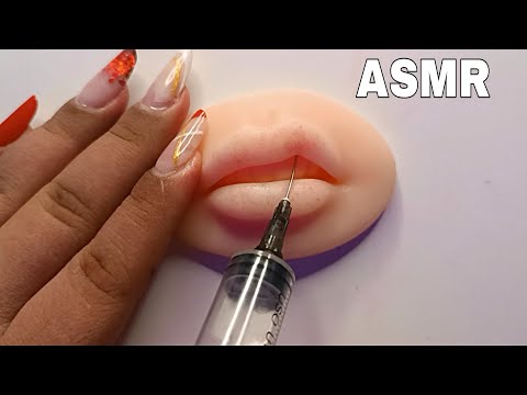 ASMR PREENCHIMENTO LABIAL (Realista)