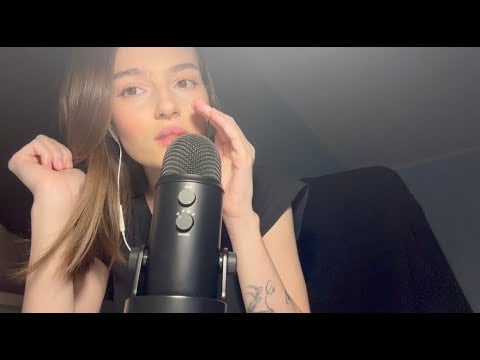 ASMR trigger words (clicky whisper)