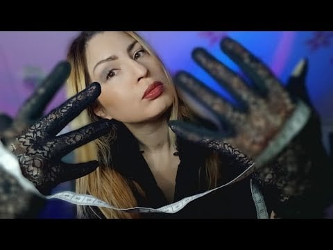 Measuring Your Face ASMR & Fancy Gloves For Ultra Relaxation  😴💤✨