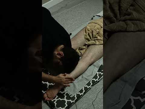 ASMR FOOT THERAPY SLEEP MASSAGE #massage #easyturkish #relax #asmr #shortvideo #turkish #body